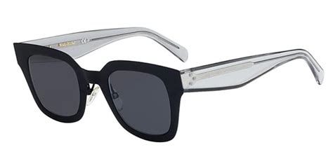 celine women's cl41451|Celine CL41451/S 807/IR Sunglasses in Black.